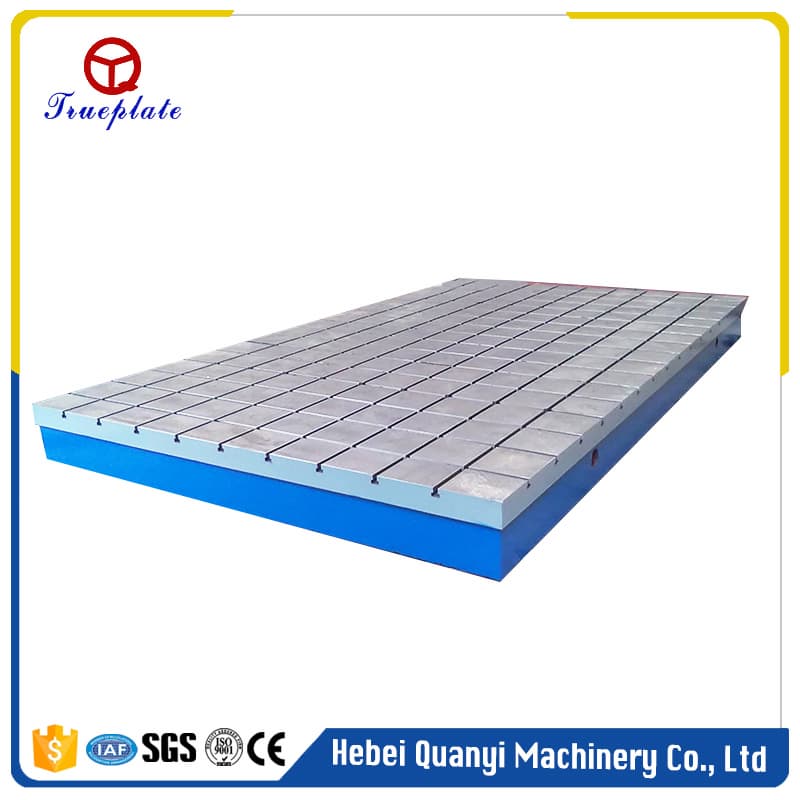 Cast Iron Surface plate_ T_slot plate